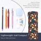 thumbnail image 3 of Disketp Colorful Astronomy Estuche Organizador de Lápices de Cuero, Estuche de Oficina con Cremallera para Bolígrafo y Lápiz, 3 of 6