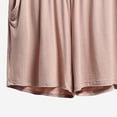 thumbnail image 5 of Inverlee Womens Modal Elastic Waist Shorts Loose Fit Casual Loungewear Pants Comfortable Daily Home Wear Bottoms Khaki XL, 5 of 5