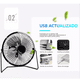 thumbnail image 3 of Ventilador Portátil De Escritorio USB Pequeño Metal 14cm Mini Ventilador Silencioso Con Aspas Metálicas Ideal Oficina Hogar Laptops Enfriador Compacto Potente Bajo Consumo, 3 of 7
