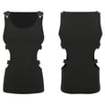 thumbnail image 1 of inhzoy Men’s Workout A-Shirt Long Muscle Shirt Tank Top Bodybuilding Ribbed Vest Clubwear, 1 of 5