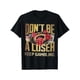 thumbnail image 1 of Cotton Short Sleeve funny don't be a loser keep gambling T-Shirt for Men Women Menswear Top, 1 of 7