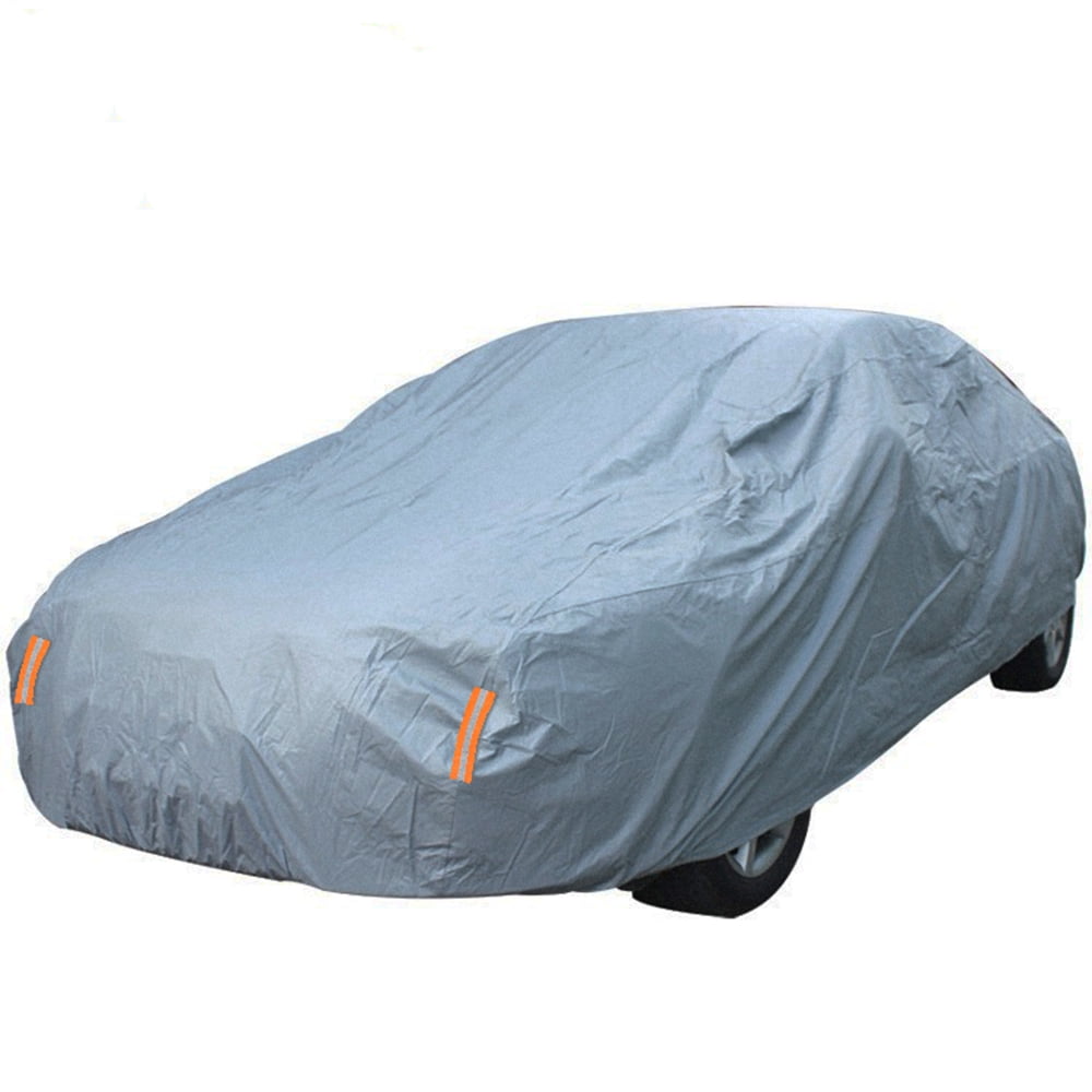 Waterproof Car Cover 3 Layers Heavy Duty-Breathable Snow UV Rain Dust ...