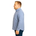 thumbnail image 4 of Big Kong camisa manga larga azul cielo ropa oversize caballero vestir, 4 of 5