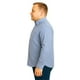 thumbnail image 4 of Big Kong camisa manga larga azul cielo ropa oversize caballero vestir, 4 of 5