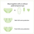 thumbnail image 2 of New 2 Pack ~ Tampon Free & Pee-Proof ~ Cotton ~ Menstrual Panties, Absorbent Panties -XX LARGE, 2 of 6