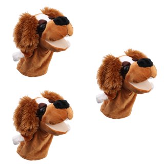 Lipstick Sockette Puppet - Knitted Hand Puppet With Squeaker, Fun Toy For Kids