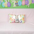 thumbnail image 2 of Easter Pillow Cover 18x18 Inch Bunny Eggs Carrots Throw Pillows Farmhouse Porch Spring Outdoor Decorations for Sofa Couch Home Decor, 2 of 6