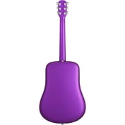 LAVA MUSIC LAVA ME 4 Carbon Fiber 38 Acoustic-Electric Guitar With Airflow Bag - Purple