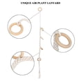 thumbnail image 4 of Soporte para plantas colgantes, soportes para plantas de aire colgantes Soporte para plantas de aire colgante Soporte para plantas colgantes tejido El mejor de su clase, 4 of 10