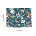 thumbnail image 6 of Goofa Christmas Snowman Gift Pattern Wall Tapestry for Bedroom ,29x37 Inch Tapestry Wall Hanging Bedspread Tapestry Boho Tapestry, 6 of 8