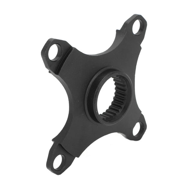 Plateau de Chaîne Mid Drive Spider, Adaptateur de Chaîne Spider 4 Griffes Excellent Forgeage 42T Ferme Résistant à l'Usure pour Moteur