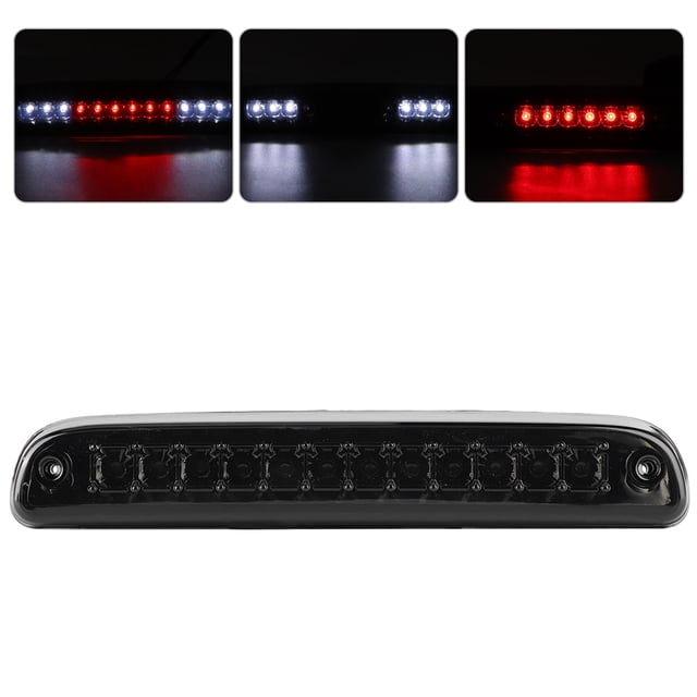 Third Brake Lamps High Mount Brake Light LED High Mount Brake Light Cargos Lamps S67008 Fits For 99-16Black