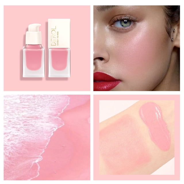 DPTALR Liquid Blush Gel Cream Blush Makeup 6 Colors Moisturizing Brightening Complexion