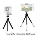 thumbnail image 4 of Mini Portable Tripod Adjustable Mini Tripod Aluminum Alloy for Camera Projector Black, 4 of 6