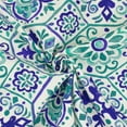 thumbnail image 4 of Better Homes & Gardens 100% Cotton Tile Teal, 2 Yard Precut Fabric, 4 of 5