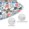 thumbnail image 3 of Fotbe Sport Items Funda de Almohada Decorativa Estilo Occidental, Lujo en Algodón, Fundas para Almohadas King, Cojín Estampado para Decoración del Hogar-14"x20", 3 of 6