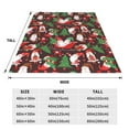 thumbnail image 3 of Vsdgher Merry Christmas1 Ultra-Soft Micro flannel Blanket Throw Blankets for Couch Sofa, Bed (4 sizes)-40"x30", 3 of 7