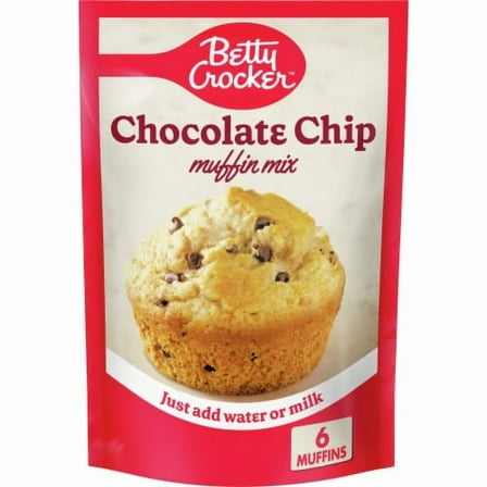 2X - Betty Crocker Chocolate Chip Muffin Mix
