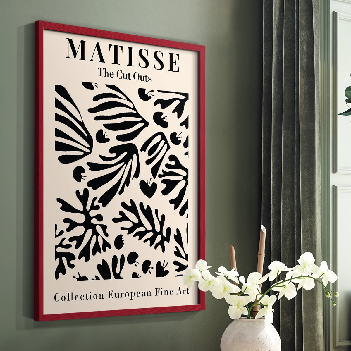 Matisse XCVI Framed Print - Solid Wood