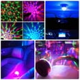 thumbnail image 2 of Mobutofu 1Pack Sound Reactive Lights Mini LED Stage Light Black for Entertainment, 2 of 7