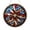 27# (C), variant on 8 Inch 4th of July American Flag Acrylic Stained Glass Window Hanging Decor Patriotic USA Flag Suncatcher Double Sided Window Panel Art Crafts Decorations for Door Wall Home Indoor Outdoor (F)