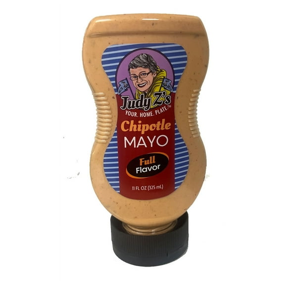 Judy Z's Chipotle Mayo, Full Flavor, Bottle, 11 oz