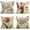 Retro Flower Set, variant on Throw Pillow Covers Pink Sweet Series Printed Journey Lettering Decorative Throw Pillow Case Square 18" x 18" Home Couch Bed Set of 4 Summer Pillowslips (Pink Style)