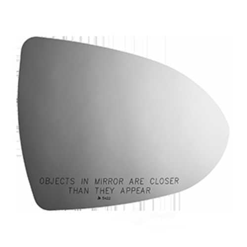 Burco Side View Mirror Replacement Glass - Clear Glass - 5422