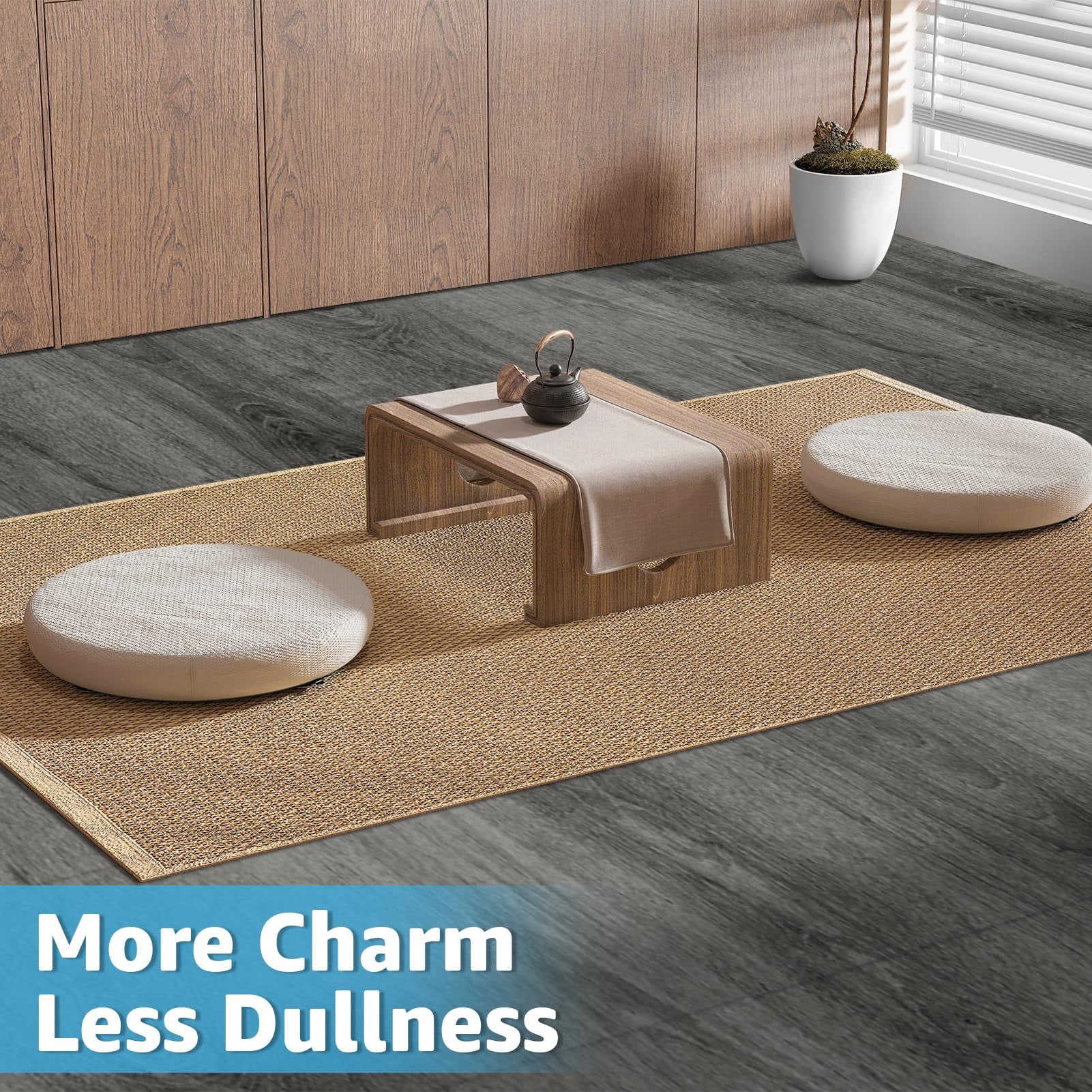 Peel And Stick Vinyl Floor Tiles 30-pack 12 X 12 Inch  Self Adhesive Waterproof Flooring Wood Planks For Kitchen Dining Room Bedrooms Cover 30 Sq.ft Grey Oak