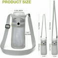 thumbnail image 2 of GASTROPOD 2026 New Water Bottle Holder with Adjustable Shoulder Strap Portable Water Bottle Carrier Mesh Bag Outdoor Camping Cycling Crossbody Water Bottle Pouch, 2 of 6