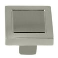 thumbnail image 2 of Laurey 72828 0.88 in. Cosmo Square Knob - Satin Nickel, 2 of 2