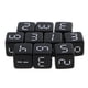 thumbnail image 2 of Juego de Dados D6 Strade Fareast Limited de 10 Piezas Color Negro, 2 of 8
