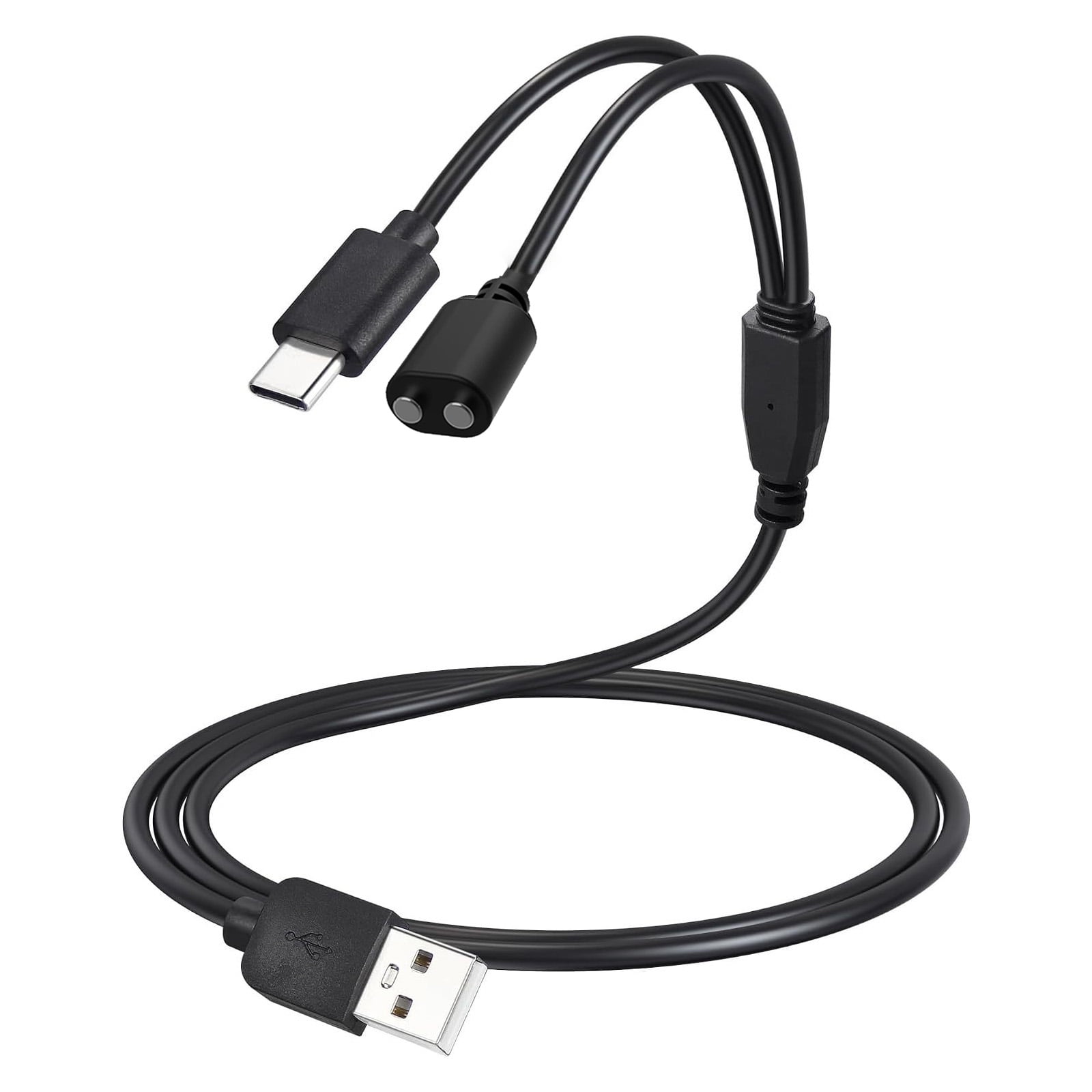 Charger for Jugbow/Delupet/Yawpet Dog Training Collar Magnetic Charging Cable for DT-61/66/67/68/72/73 Shock Collar and Remote (3.3ft/1m)