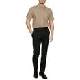thumbnail image 3 of J. METHOD Men's Classic Regular Fit Button Down Short Sleeve Solid Color Dress Shirts S-5XL, 3 of 5