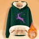 thumbnail image 2 of WILLBEST Sudadera Deportiva para Mujer Sudadera con Capucha Estampada Informal para Mujer Grande, 2 of 4