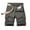 Gray, variant on gakvov Cargo Shorts For Men Cotton Loose Fit Zipper Button Multi-Pocket Cropped Pants Outdoor Camouflage Cargo Shorts