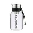 thumbnail image 3 of AOJA High Borosilicate Glass Water Bottle Wide Mouth BPA Free Food Grade Heat-Resistant Leakproof Drinking Kettle Water Container with Lid, 750ML, 3 of 8