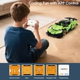 thumbnail image 3 of Kit de bloques de construcción IQkidz, robot de coche con control remoto 2 en 1, 3 of 7