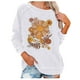 thumbnail image 2 of Pntutb Mujeres Casual Manga Completa Cuello Redondo tops Camisas Sueltas Blusa Estampado de Sol y Luna Sudadera Gráfica Pntutb Pntutb-5700, 2 of 6
