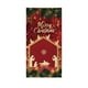 thumbnail image 2 of 6.66x2.99 Ft Christmas Door Cover Decoration Santa Claus Gift Delivery Door Cover Holiday Party Atmospheres Backdrops, 2 of 5