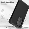 thumbnail image 4 of JTCASES for Samsung Galaxy S23 Ultra Case, Drop Resistant Corners, Wireless Charging, Heavy Duty Shockproof Hybrid Hard PC Bumper, Camera Protection, Skin-feel Anti-scratch Tough Cover, Black, 4 of 7