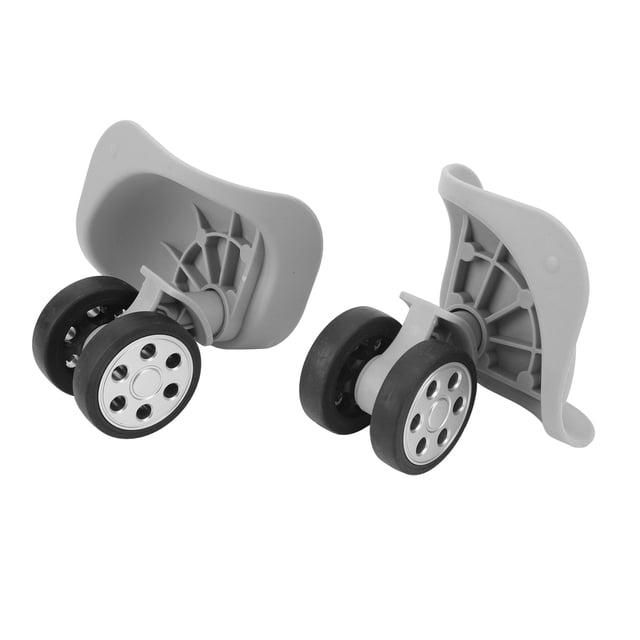 1 Paire de Roues Universelles pour Bagage, Roues de Valise de Remplacement, Roues de Valise Silencieuses et Résistantes à l'Usure, Roulettes de Valise, Roue de Valise de Voyage pour Bagage Valise