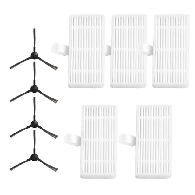 1 Set Side Brush Filter Kits For Cecotec Conga 999 Vacuum Cleaner Sweeping Robot Accessories Spare Parts For Home