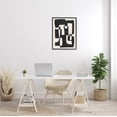 thumbnail image 2 of Stupell Industries Bold Blocked Abstract Layered Shapes Graphic Art Black Framed Art Print Wall Art, Design by JJ Design House LLC, 2 of 8