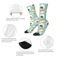 thumbnail image 4 of Balery Kawaii Sushi Calcetas Largas con Estampado para Hombre y Mujer – Suaves y Transpirables, Talla Única (US 5-11), 4 of 6