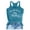 A-Blue21, variant on Tank Top for Women Letter Print Crew Neck Sleeveless Straps Vest Casual Slim Fit Stylish Outdoor Summer Basic Vest