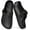 Black, variant on foot arch pad Work Clogs Slip Resistant Shoes for Chef Nurse Garden Comfortable, Slip-On Cushion Slide Sandals