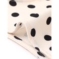 thumbnail image 5 of INSPIRE CHIC Polka Dot Dress for Women's Summer Sleeveless Crew Neck Mini Dress Trendy M Beige, 5 of 6