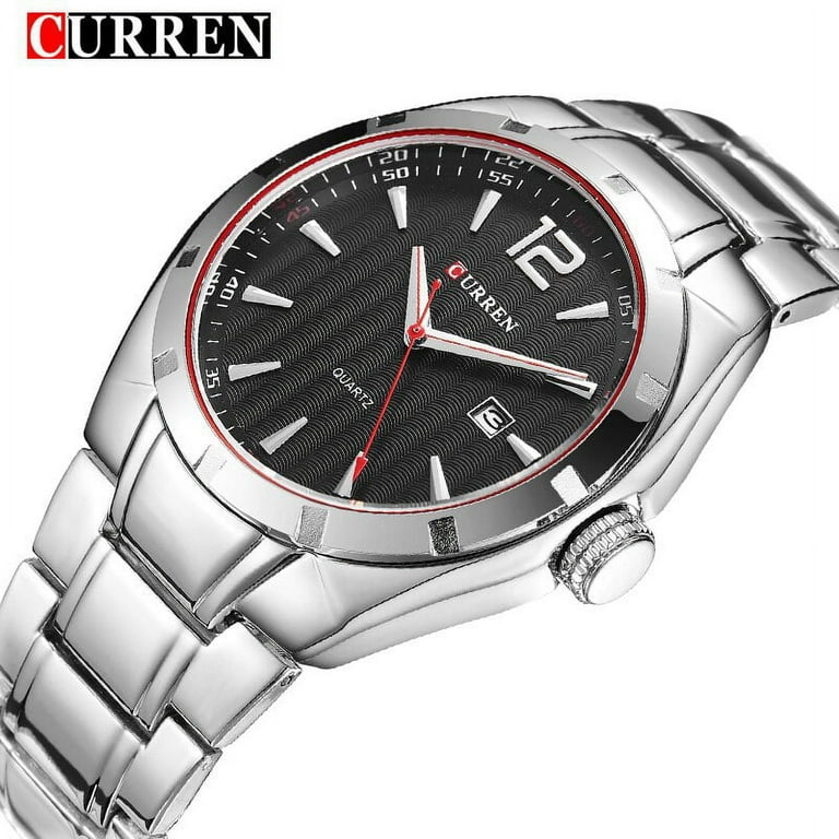 CURREN 8103 Luxury Brand Analog Display Date Men s Quartz Watch Casual Sport Watch Men Stainless Steel Watches relogio masculino