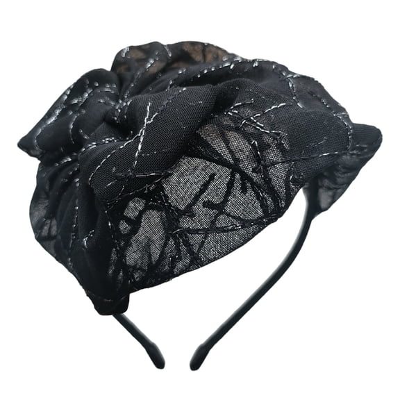 FENOHREFE Fascinator Hat for Women Elegant Bows Headband Costume Headpiece Hair Accessories For Halloween Parties And Weddings